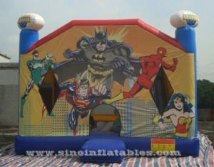  Commercial Justice League Enfants Bounce House