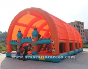 Kids le plus grand parc d'attractions gonflable