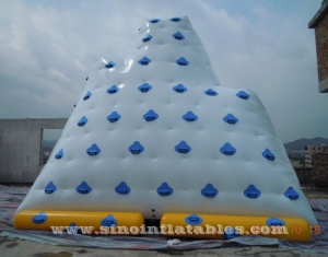 jeu d'eau gonflable iceberg en plein air à usage commercial