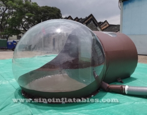 Hôtel de tente de bulle gonflable de complexe claire