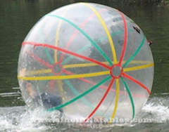 balles colorées ballon gonflable de hamster de l'eau de PVC