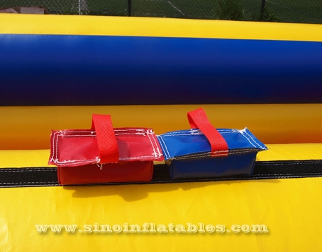 double lane inflatable bungee run