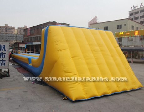 Commercial grade double lanes adult inflatable slip n slide