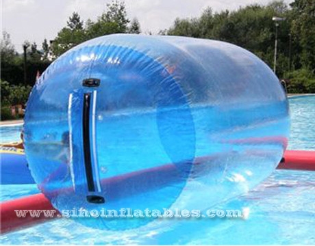 forme de cylindre clair boule à rouleaux gonflable de l'eau pour enfants et  adultes piscine fun