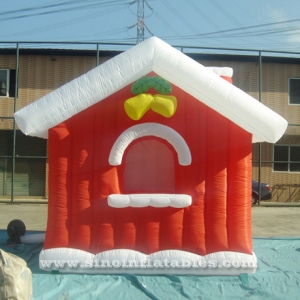 maison de neige gonflable de Noël