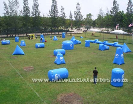 Hot sale paintball barrier inflatable air paintball bunkers for shooting game-Sino Inflatables