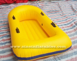 kayak gonflable jaune pour enfants adultes