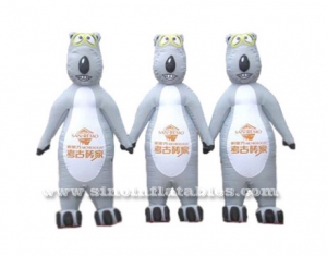 carton mobile de trois petits ours gonflable