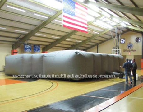 big battle field inflatable laser tag arena