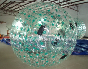 ballon gonflable de hamster humain roulant d'herbe géante
