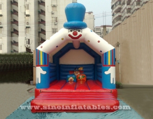 château gonflable gonflable de clown
