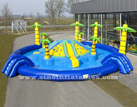 tropic sea beach giant kids N adults inflatable water park