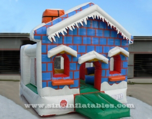 Château gonflable gonflable pour enfants Frozen House