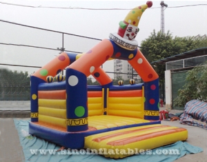 château gonflable gonflable de clown de partie d'enfants