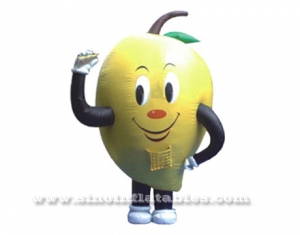 costume mobile gonflable de publicité de mangue