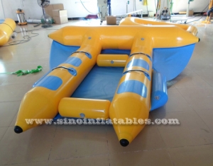 Bateau de pêche gonflable pour adultes, piscine et lacs, 4 personnes