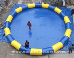 grande piscine gonflable pour location de ballons d'eau pour enfants