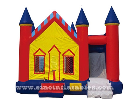 Kids inflatable combo bouncy castle