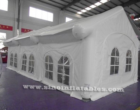 airtight white inflatable wedding party tent