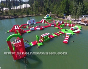 parc aquatique flottant gonflable géant pour enfants N adultes