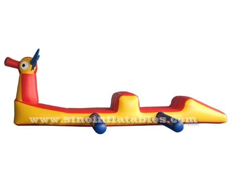 Kids and adults floating inflatable water obstacle toys