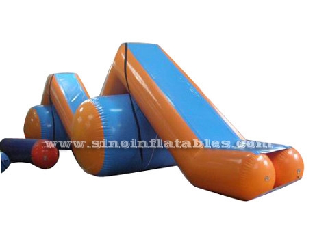 heat welded roller coaster inflatable slide slope