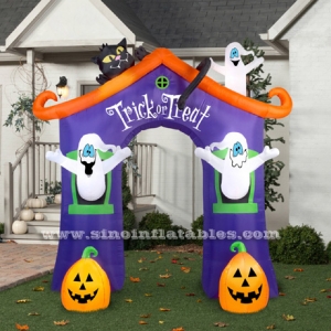 arche gonflable de maison hantée de Halloween