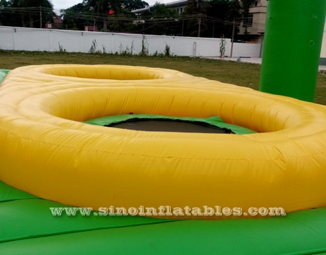 kids N adults inflatable bossaball court