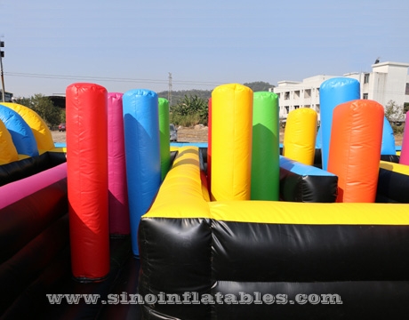 kids N adults inflatable maze obstacle course