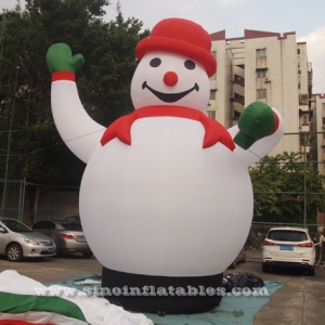 bonhomme de neige gonflable publicitaire