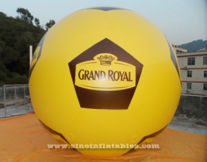 ballon royal d'hélium gonflable publicitaire royal