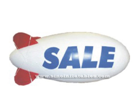 long inflatable helium airship