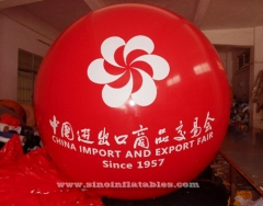 ballon gonflable d'hélium de publicité juste de Chine