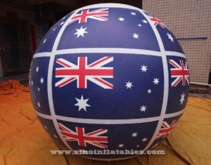 ballon gonflable d'hélium de la publicité faite sur commande de taille