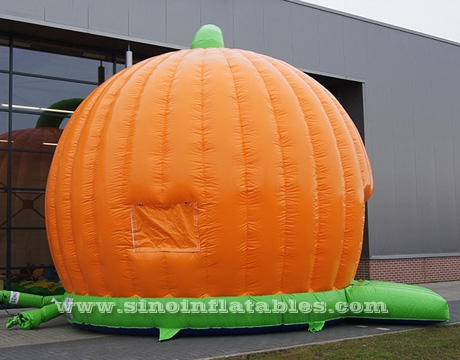 Halloween kids inflatable pumpkin bounce house