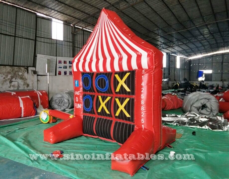 inflatable 4 spot tic tac toe game