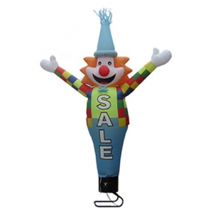 publicité danseuse gonflable d'air de clown