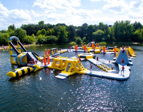 adults giant inflatable floating water park for adults