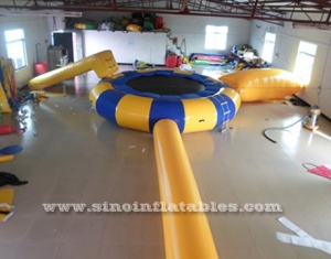trampoline gonflable pour enfants n adultes avec des sources