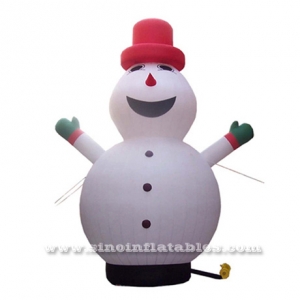 bonhomme de neige gonflable géant publicitaire
