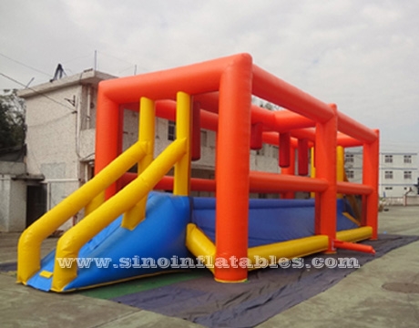 kids N adults inflatable balance obstacle course
