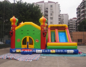 Enfants Big Gonflable Combo Bounce House