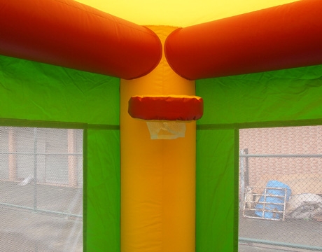 5in1 inflatable combo bounce house with slide
