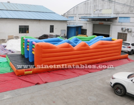 inflatable adults 5K obstacle course