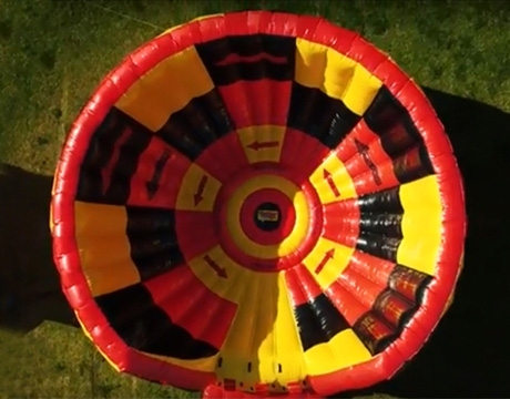 adults interactive inflatable vortex competition game