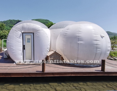 clear top resort inflatable bubble lodge hotel