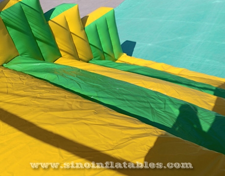 long adult boot camp inflatable obstacle course