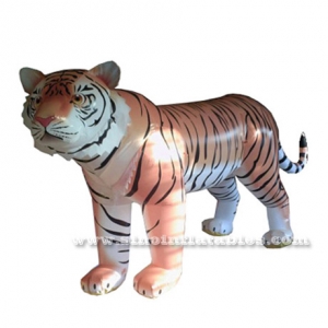 Forme personnalisée de Grandes gonflable de la publicité de tigre