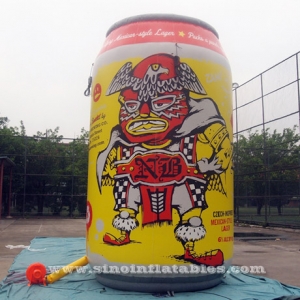 mexical lager NB gonflable géante canette de bière
