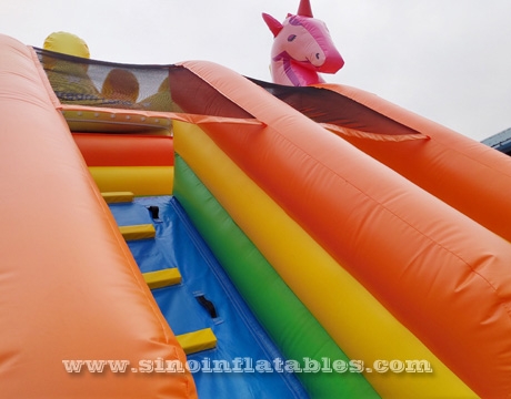 kids dream land carriage inflatable slide